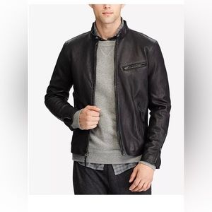 Polo Ralph Lauren Biker leather jacket